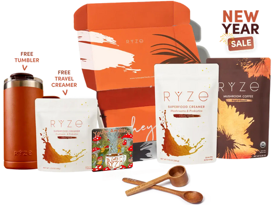 RYZE n Shine Bundle (Coffee + Creamer) | Orchid